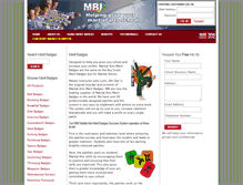 Tablet Screenshot of merit-badges.com